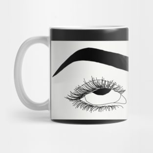 Rolling eyes Mug